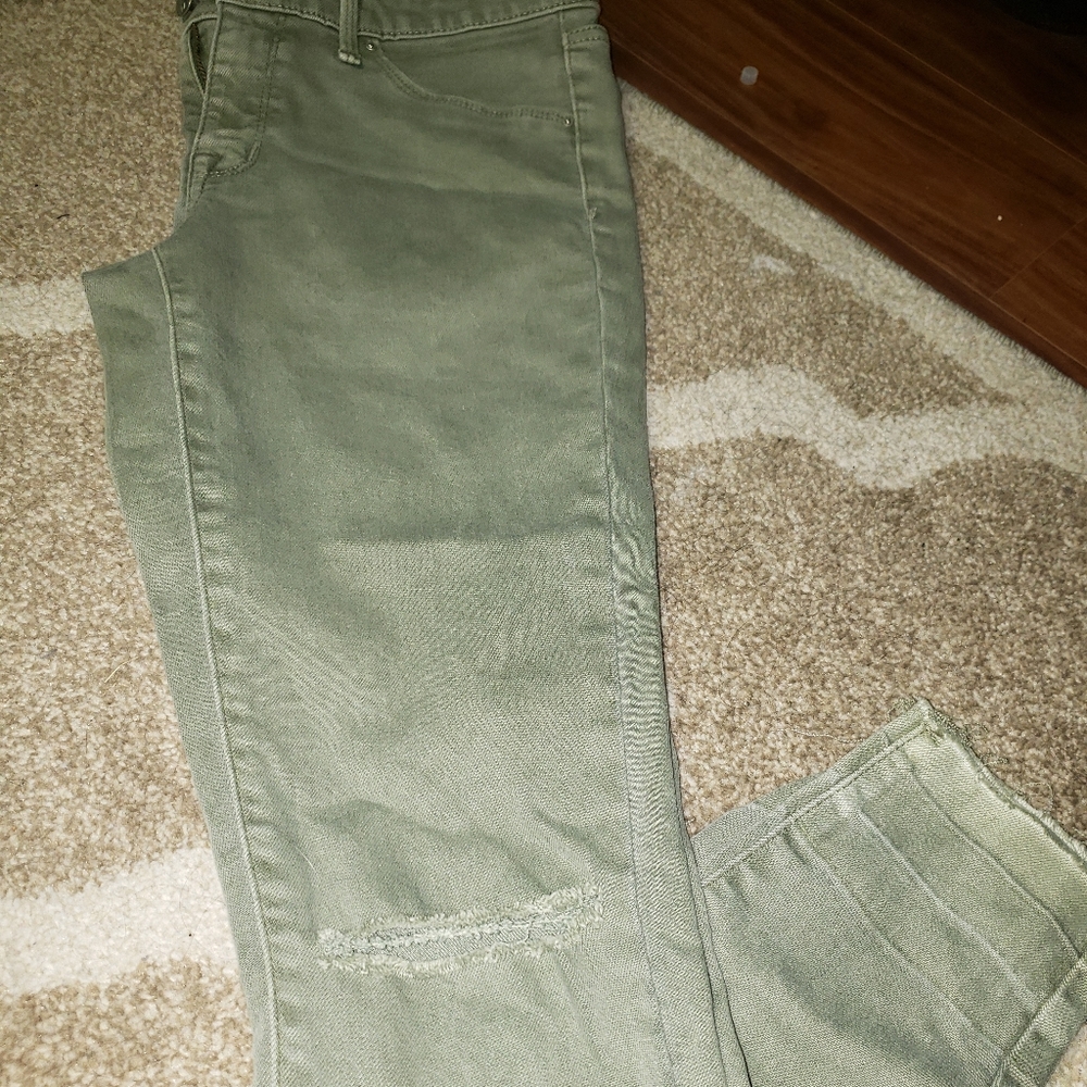 Olive green jegging